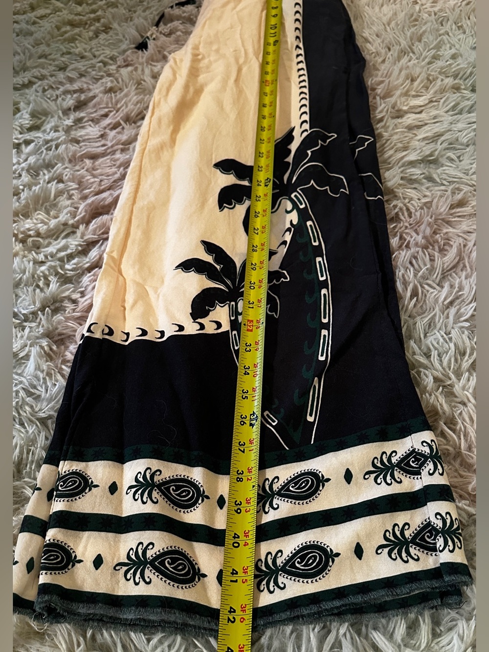Farm Rio Martina Pull-On Pants Size Medium - Picture 6 of 15